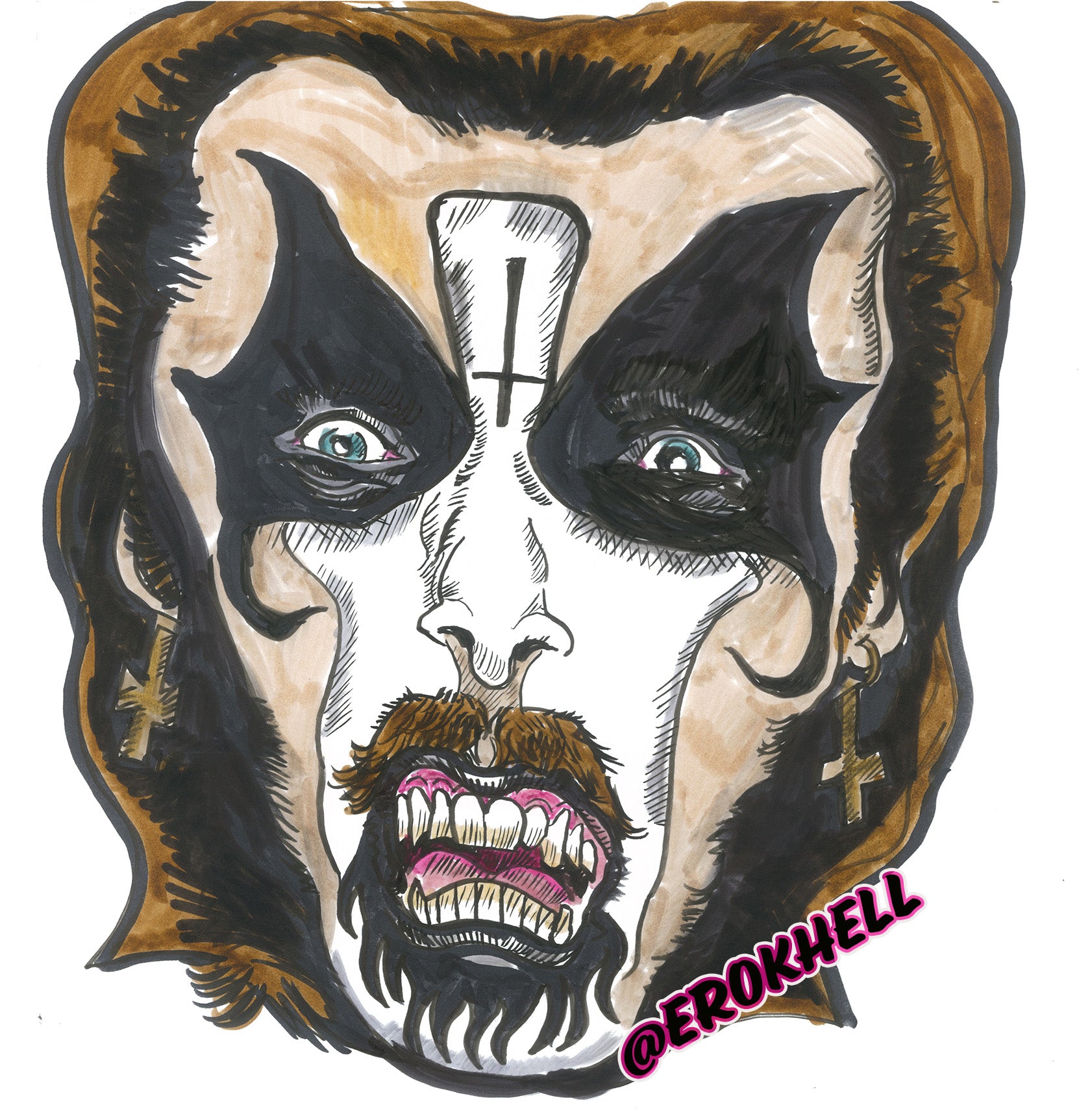 King Diamond Halloween Decoration