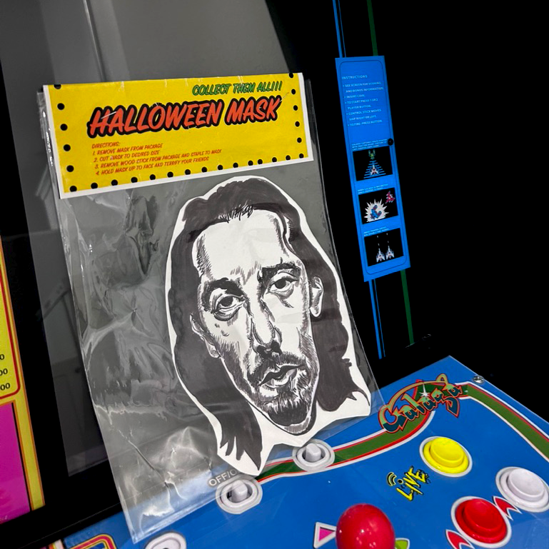 Paul Reubens Mugshot Mask